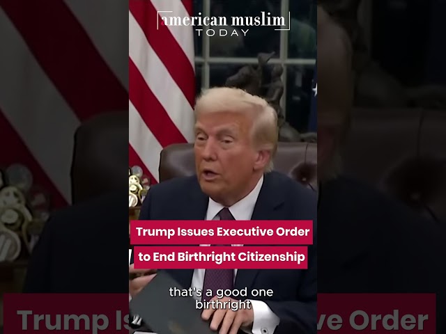 Trump Signs Executive Order to End Birthright Citizenship