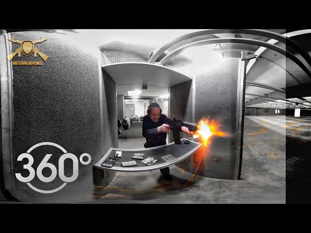 360 Video at Range with Arsenal SLR-106 AK Pistol