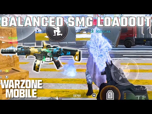 BEST SMG in Warzone Mobile BR Gameplay + LOADOUT | iPhone 15 Plus