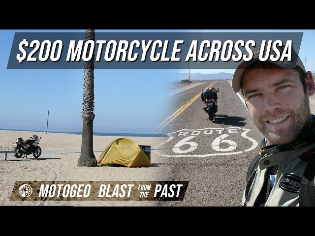 $200 Motorcycle across USA / @motogeo