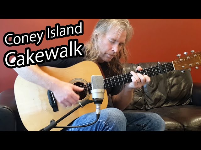 Coney Island Cakewalk (Richard Saslow) Ragtime Guitar performed by Martijn Hadders - Lyrebird Guitar