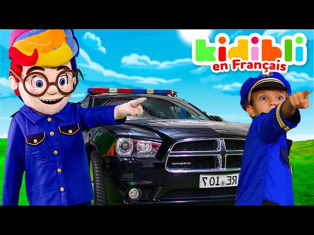 Fais semblant d'être un policier et protège la ville ! | Kidibli | Animaj Kids