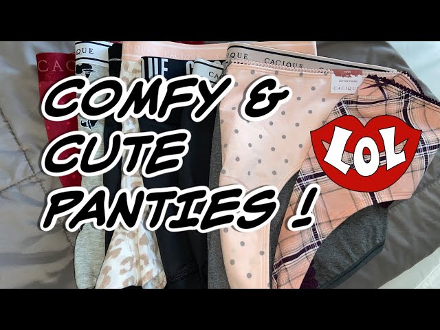 COMFY & CUTE PANTIES / LANE BRYANT PANTIES / MISSNATURALSHAY