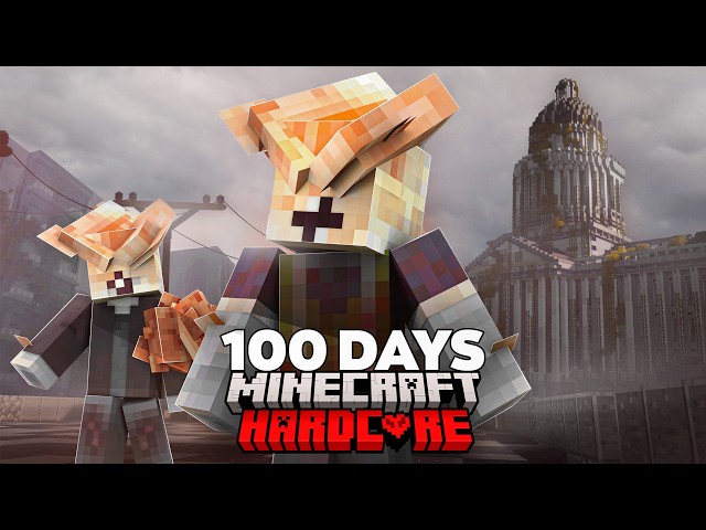 I Spent 100 Days in The Last of Us in Hardcore Minecraft