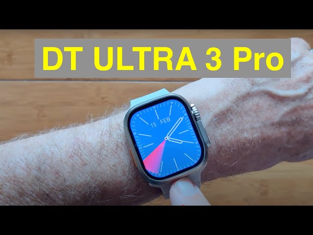 DTNo.1 DT ULTRA 3 Pro BT Calling 4GB Music Storage IP68 AMOLED Always-On Smartwatch: Unbox& 1st Look