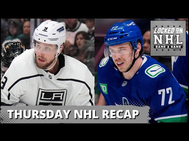 Game 2 Game: NHL | Adrian Kempe, Conor Garland, and Travis Konecny End the Regular Season with Wins