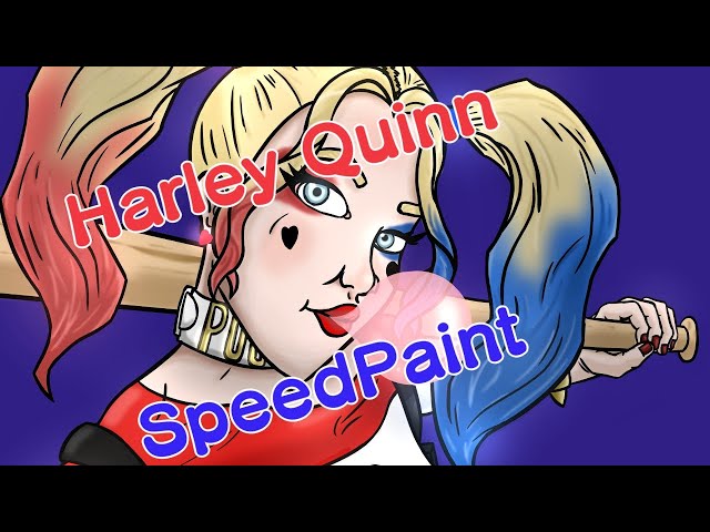 Harley Quinn |SPEEDPAINT| 🤡💀