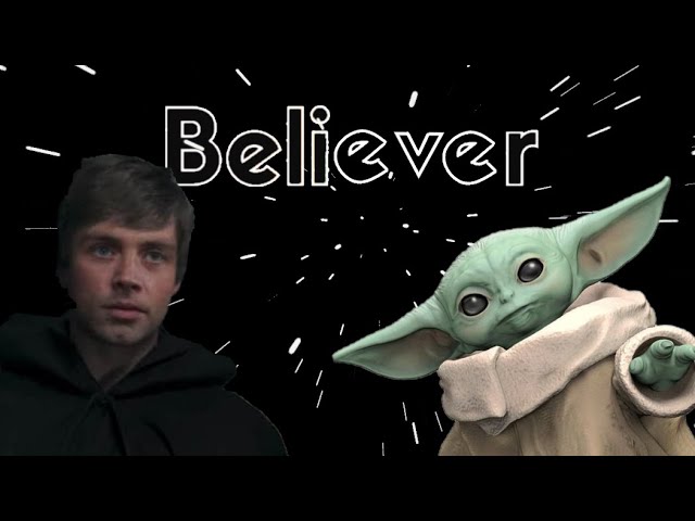 Luke Saves Grogu | Synced to Believer by Imagine Dragons | Fan-Made | Star Wars | XB at the Movies