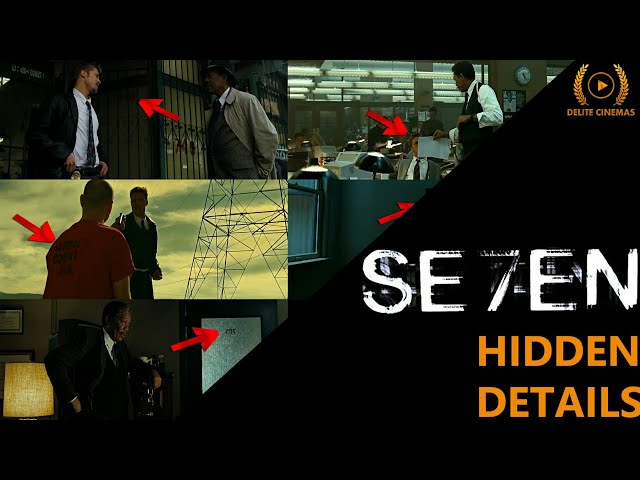 Se7en (1995) Movie Hidden Details in Tamil with English subtitles l Brad Pitt l By Delite Cinemas