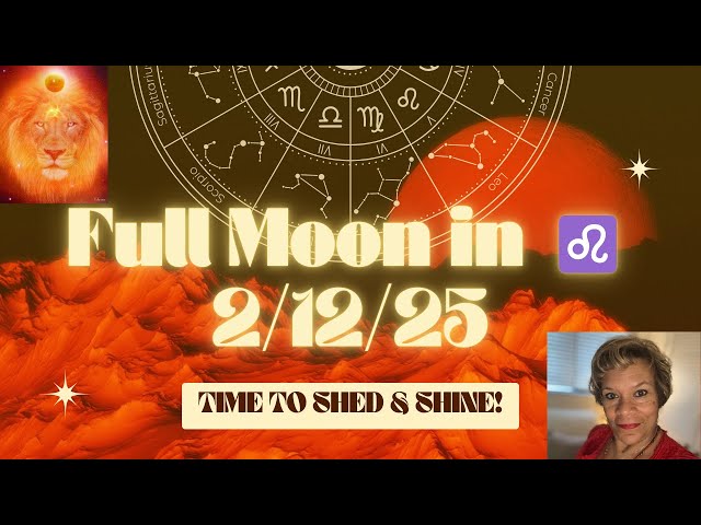 Full Moon in Leo ♌️:  Your Future is Ready!! (Pick a Card Reading with Timeless Messages)