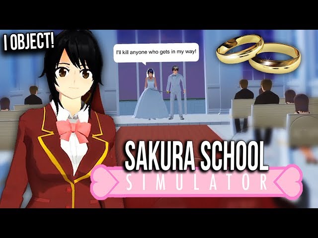 We Ruin a Perfectly Happy Wedding in Sakura School Simulator