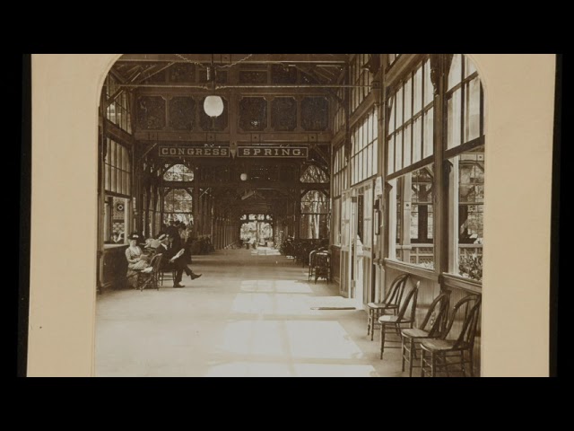 Congress Spring Pavilion, Saratoga Springs, NY 1901 (silent, still image)