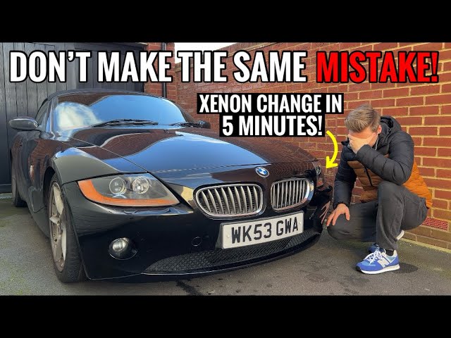 How to Change Your BMW Z4 Xenon Lights | E85/E86 BMW Z4