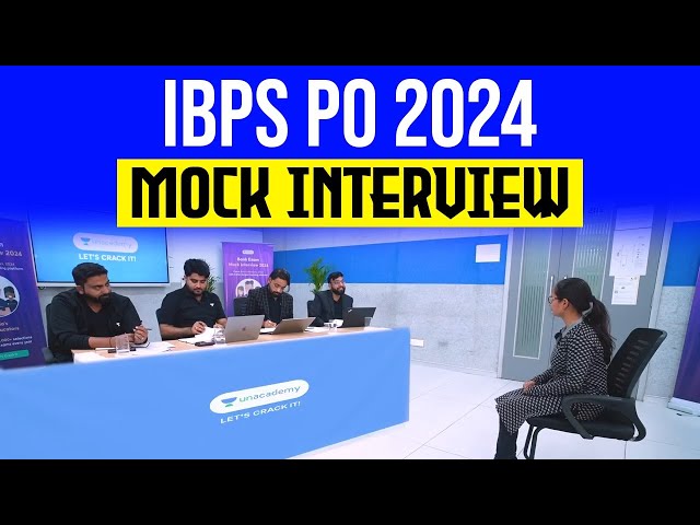 IBPS PO 2024 Mock Interview | IBPS PO Interview Questions | Interview Preparation