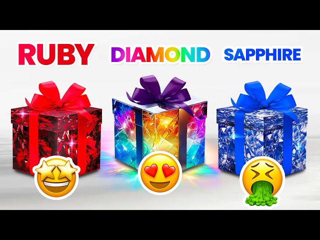 Choose Your Gift! 🎁 Ruby, Diamond or Sapphire 💎💖🔷