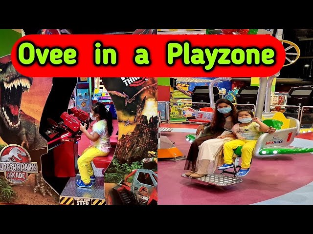 Ovee in a Playzone 🥰 Ovee & Mumma @CrazyFoodyRanjita