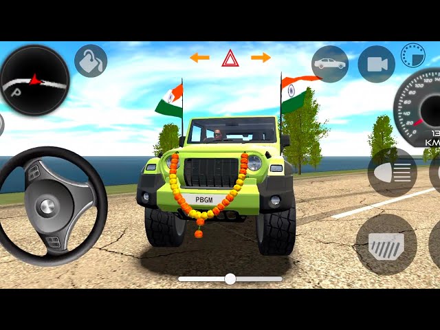 Dollar (Song) Modified Mahindra Black Thar👿 || Indian Cars Simulator 3D || Android Gameplay part.26