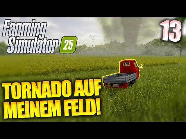 TORNADO wütet über mein FELD! | Farming Simulator 25