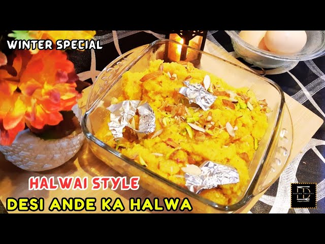 Ande Ka Halwa | Egg Dessert | Egg Halwa Recipe By Fusion Delights