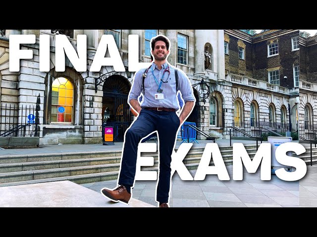 Study with me 24h before my FINAL EXAM (med school vlog)