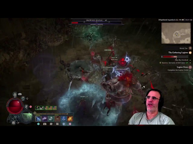 playing World Boss Wandering Death, chatting about Silent Hill Ascension #diablo4