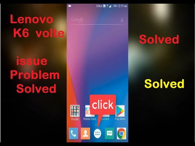 How To Solve Lenovo K6 Power VOLTE issue after Upgrading Android nougat 7.0- 100% Guaranteed