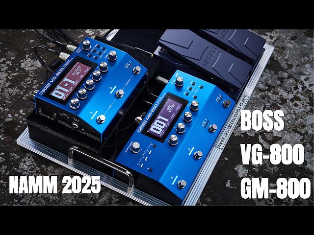 Boss GM-800 y VG-800, NAMM 2025