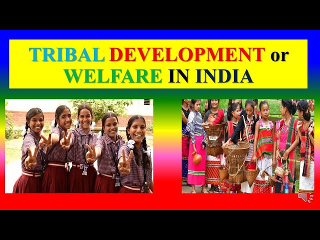 TRIBAL DEVELOPMENT or TRIBAL WELFARE IN INDIA