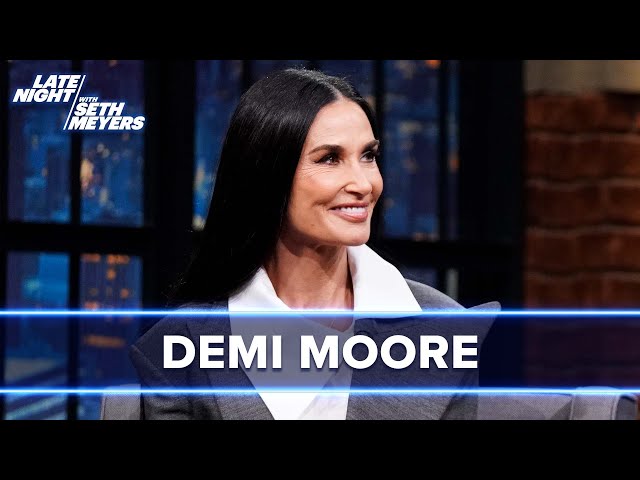 Demi Moore Thinks the Scariest Scene of The Substance Involves Dennis Quaid and Shrimp