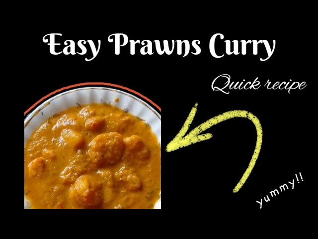 Prawns Curry Recipe | Quick Recipe | Shrimp curry