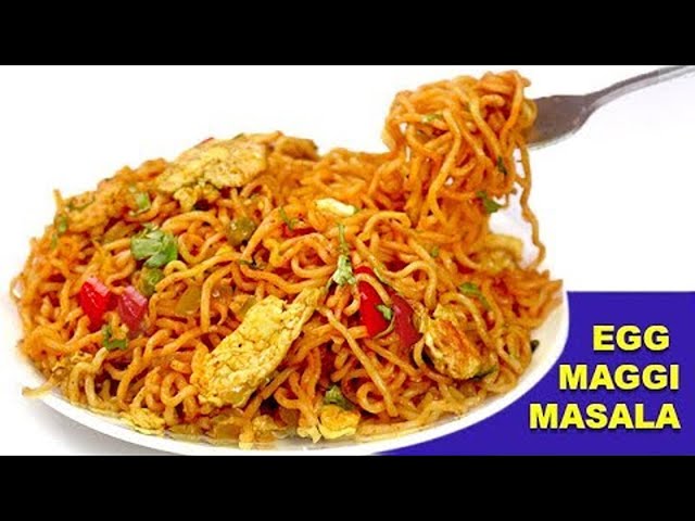 Quick Recipe || Egg Maggi Masala Recipe in Hindi | Street Style Egg Maggi Masala | Bachelors Recipe