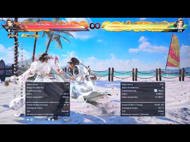 TEKKEN8_ Jun phase offensive 10 a 12f vs rage reversal impossible