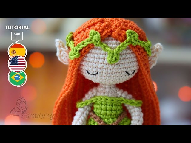 "✨Sorpresa ✨ Crochet Amigurumi a Magical Elf! – Exclusive Tutorial 🌿" GretaWings