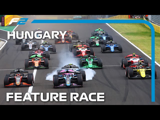 F2 Feature Race Highlights | 2024 Hungarian Grand Prix