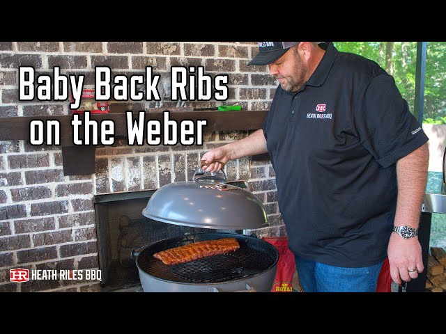 How to Cook Ribs on a Charcoal Grill | Baby Back Ribs on the Weber Kettle Grill