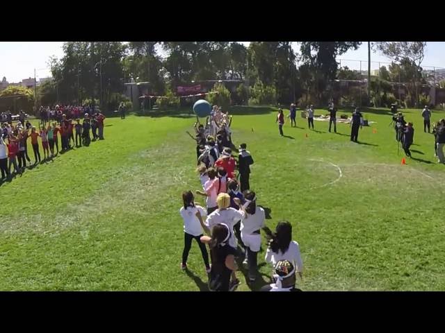 Undokai2016 4&5 Ball relay