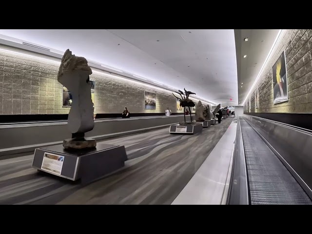 Atlanta Hartsfield-Jackson International Airport Art Sculture Exhibit #travel #art #aviation #atl