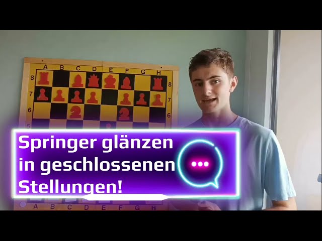 Die Macht des Springers im Schach!