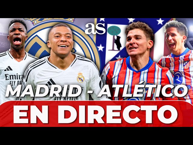 REAL MADRID vs. ATLÉTICO, EN VIVO | PARTIDO EN DIRECTO, LIVE BERNABÉU