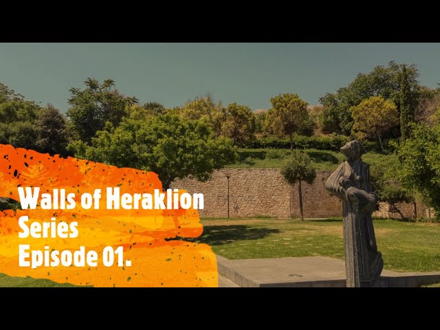 Walls of Heraklion. Episode1. Komeno Benteni, Cultural Conference Center, Kazantzakis Tomb