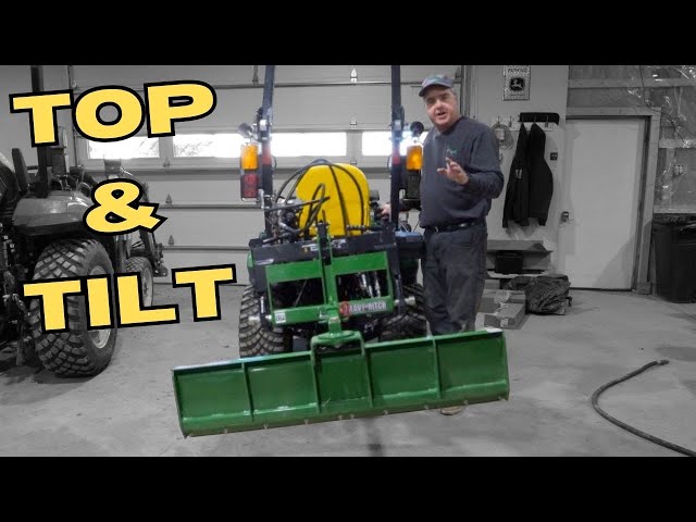 NEW Hydraulic Top & Side Links For Subcompact Tractors, John Deere 1025R!