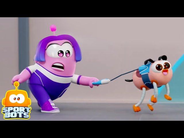 Walking The Dog and Funny Animated Cartoon Videos for Kids - Sportbots