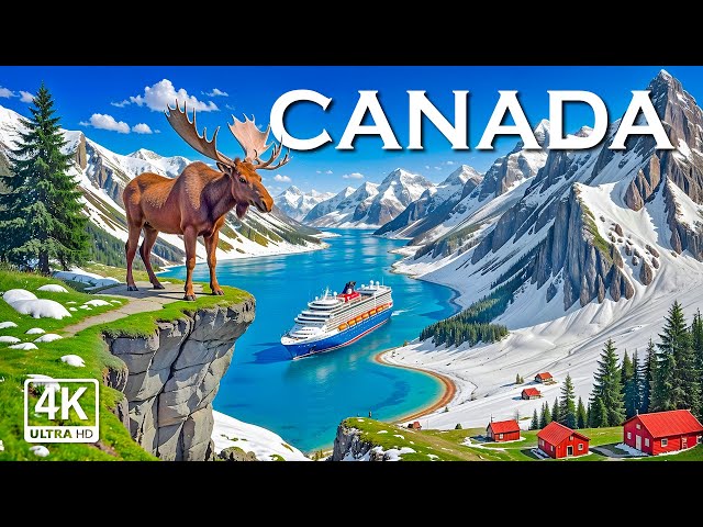 Canada's Nature 4K (UHD) • Scenic Relaxation Film with Calming Music - 4K Video Ultra HD