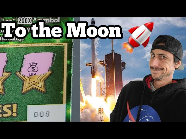 To The Moon🚀 | $30 Fastest Road to a Million Lottery Ticket