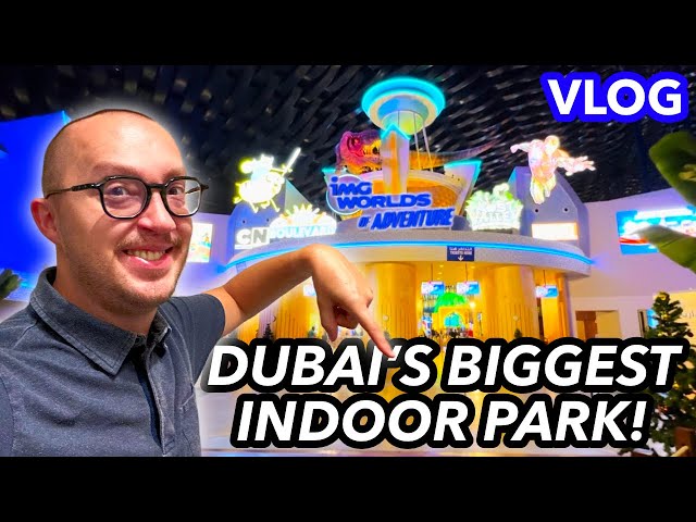 Was Dubai's Biggest Indoor Park Worth The Money? 🤔 - IMG Worlds of Adventure VLOG 2023