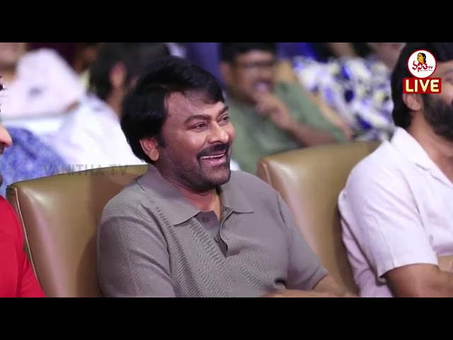 Director Anil Ravipudi Fun-Fabulous Speech | Laila Movie Mega Mass Event | Vishwaksen, Chiranjeevi