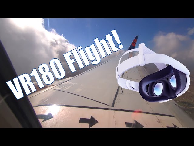 Fly through Clouds in VR! #VR180 Decent into Florida.