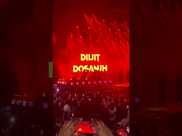 Diljit Dosanjh´s Entry at Paris Concert 19.09.24.