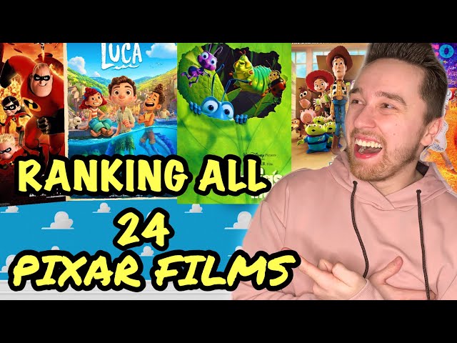 All 24 Pixar Movies Ranked From Worst To Best! (Featuring Luca)