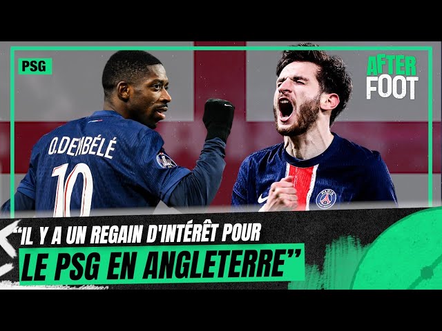 PSG : “Il y a un regain d'intérêt pour le PSG en Angleterre”, explique Julien Laurens